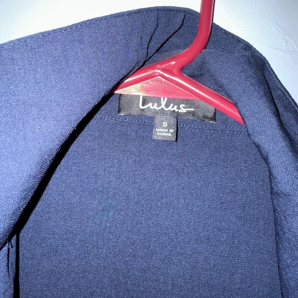 Lulu's Classic Blue Lightweight Jacket - image 3